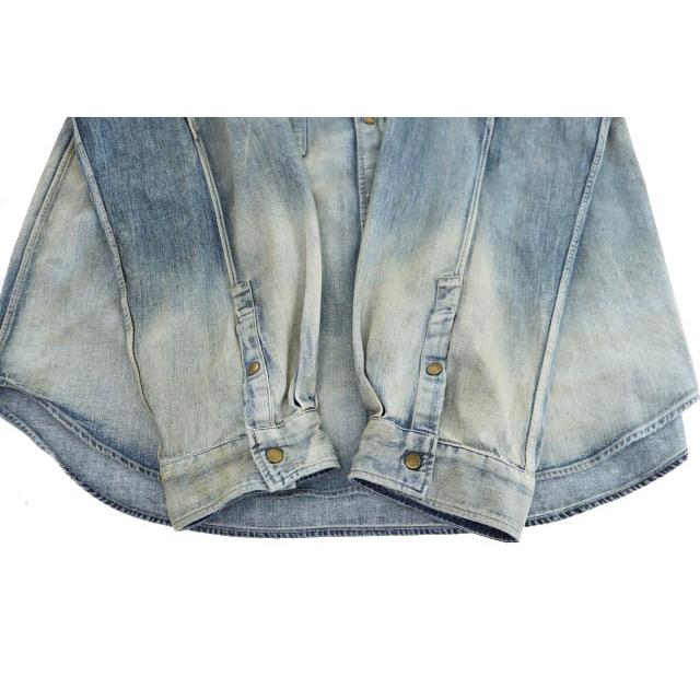 ANCELLM アンセルム 25SS DENIM WESTERN SHIRT デニム ウエスタン 長袖