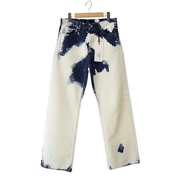 ensou エンソウ 25SS Big-E 4PK Jeans-Bleached ビッグE ロゴ刺繍 4 