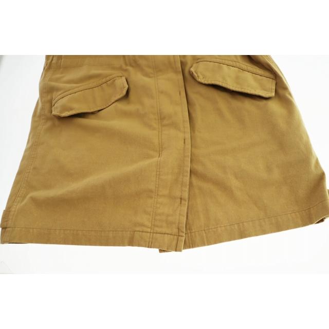 NOWOS ノーウォス 19AW ラクーンファー キャメルライナー モッズコート