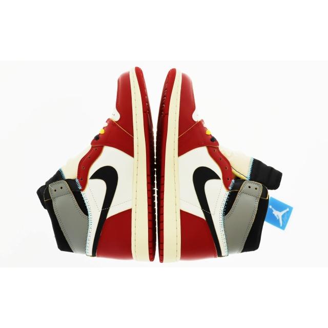 【中古】NIKE ×UNION  AIR JORDAN 1 RETRO HIGH OG Chicago HV8563-600 29 レッド ホワイト 中古▲■ 250409  メンズ NIKE（ナイキ） ×UNION ユニオン AIR JORDAN 1 RETRO HIGH OG Chicago