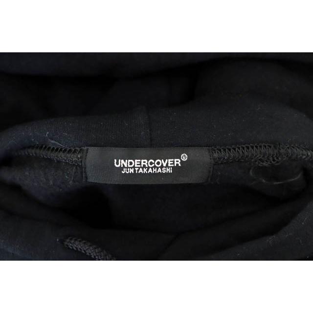 UNDERCOVER × VERDY / 22AW Hoodie/グラフィックプルオーバーパーカー/XL/コットン/BLK/無地/UC2B9812 アンダーカバー UNDERCOVER ×VERDY ヴェルディ 22AW Hoodie