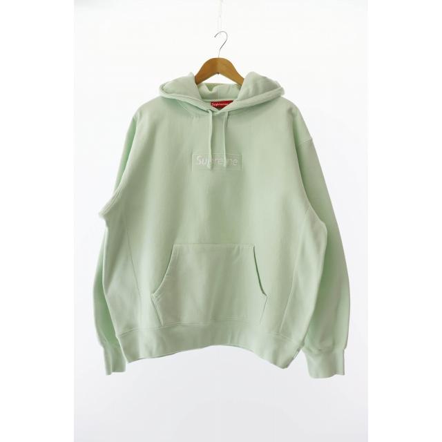 シュプリーム　ボックスロゴフーディ　23fw ライトグリーンM Supreme（シュプリーム） SUPREME 23AW Box Logo Hooded Sweatshirt