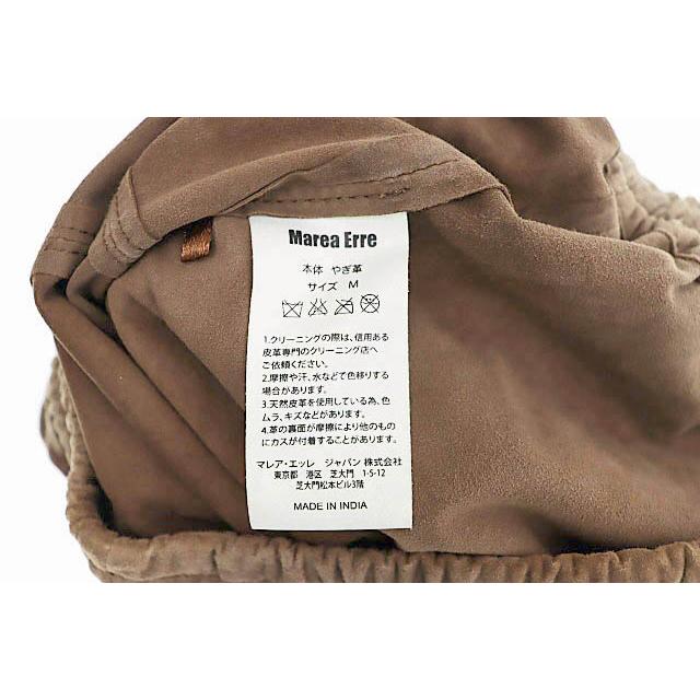 未使用品 マレアエッレ MAREA ERRE スエードレザーショート