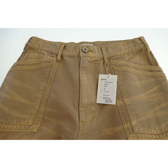 【中古】ROTOL ロトル 25SS DOUBLE SEAM DUCK PANTS ダブル シーム ダック パンツ R25SSPNY12 2 ブラウン ●■ 250412 ROTOL ロトル 25SS DOUBLE SEAM DUCK PANTS ダブル シーム ダック