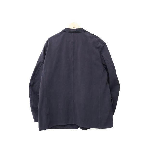 コモリ COMOLI 24AW 製品染 3B テーラード ジャケット A03-01004 2 紺