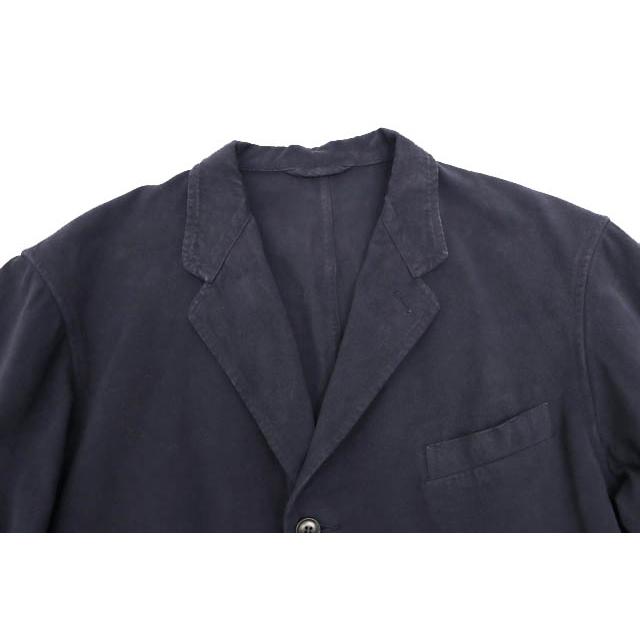 コモリ COMOLI 24AW 製品染 3B テーラード ジャケット A03-01004 2 紺