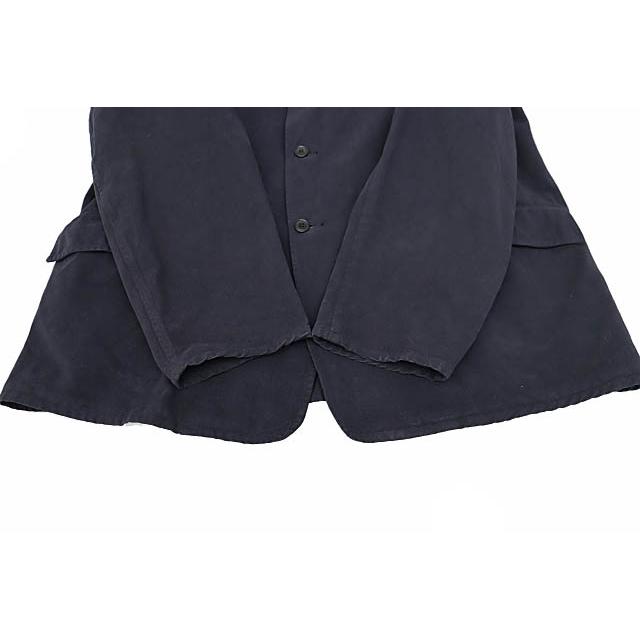 コモリ COMOLI 24AW 製品染 3B テーラード ジャケット A03-01004 2 紺