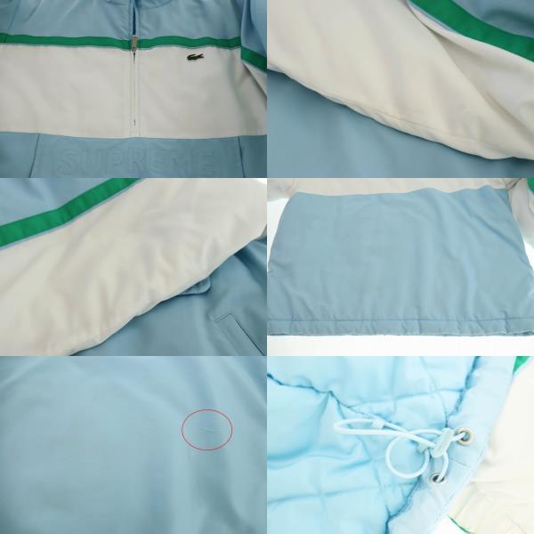 Supreme（シュプリーム） ×LACOSTE ラコステ 19AW Puffy Half Zip