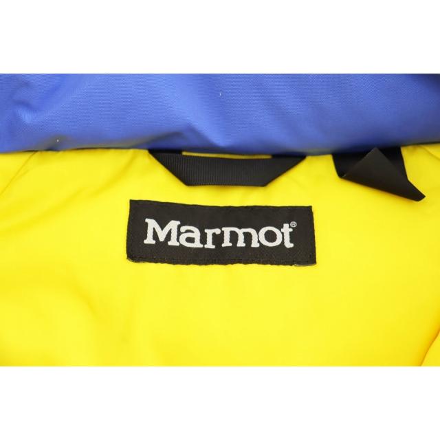 【中古】マーモット MARMOT × The Apartment ジ アパートメント マンモス ダウン パーカー ジャケット XL ブルー● マーモット MARMOT × The Apartment ジ アパートメント Mammoth Down