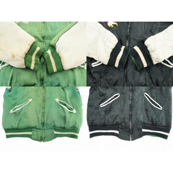 ヴィンテージ VINTAGE 50s 50年代 TTS ジッパー リバーシブル 鷹