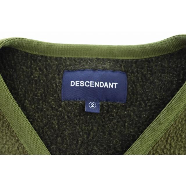 ディセンダント DESCENDANT 21AW KNOT FLEECE CARDIGAN ノット