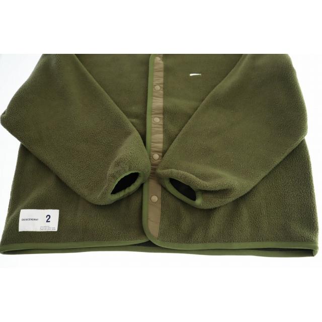 ディセンダント DESCENDANT 21AW KNOT FLEECE CARDIGAN ノット