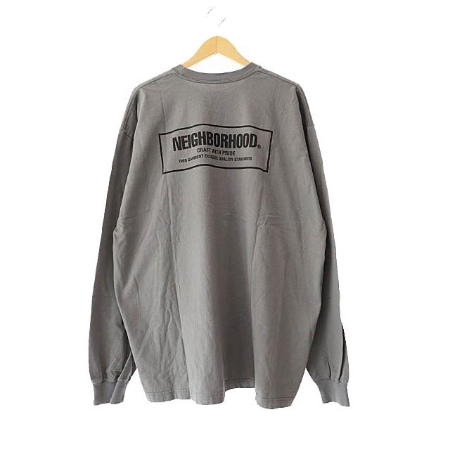 ネイバーフッド NEIGHBORHOOD 24AW NH TEE ロゴ プリント ロング