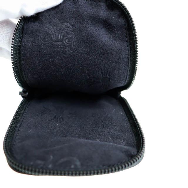 CHROME HEARTS レザー メガネケース クロス付き CHROME HEARTS レザー メガネケース クロス付き CHROME HEARTS 銀座店