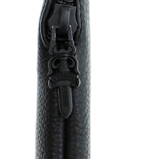 CHROME HEARTS クロムハーツ クロスパッチ ダガージップ レザー