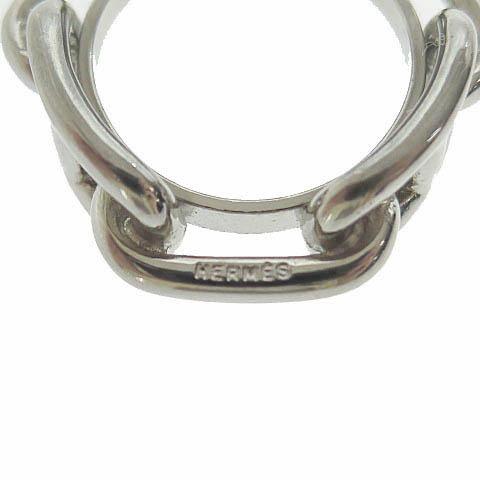 HERMES シェーヌダンクル　スカーフリング　シルバー 楽天市場】HERMES エルメス シェーヌダンクル スカーフリング