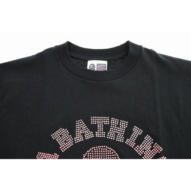 A BATHING APE アベイシングエイプ カレッジ スワロフスキー