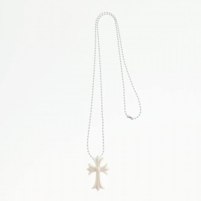 CHROME HEARTS クロムハーツ FNO RUBBER CH CRS SML WHITE