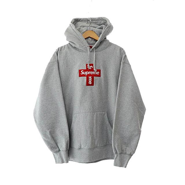 Supreme クロスボックスロゴフーディー Supreme クロスボックスロゴフーディーM 【公式通販】