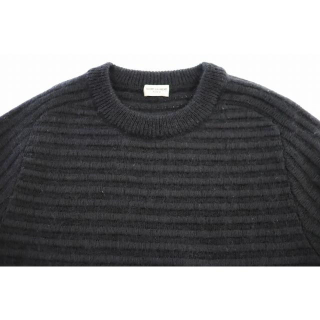 サンローラン パリ SAINT LAURENT PARIS ウール モヘヤ ニット