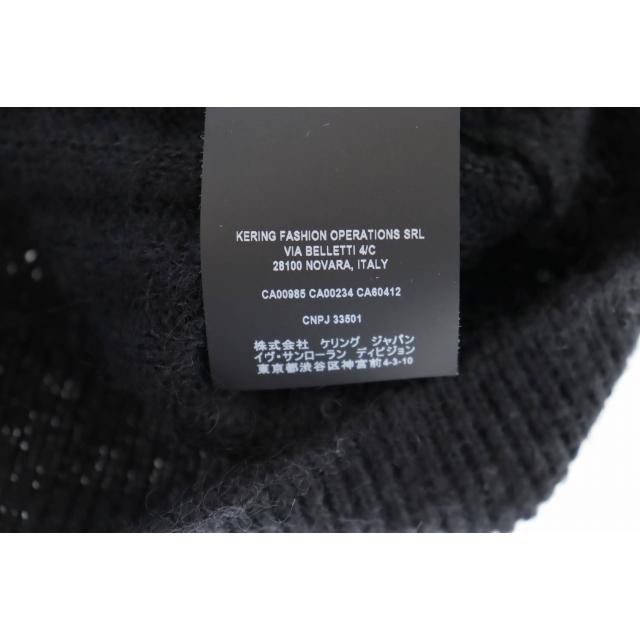 サンローラン パリ SAINT LAURENT PARIS ウール モヘヤ ニット