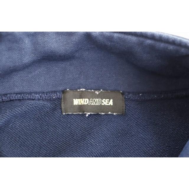 ウィンダンシー WIND AND SEA 24SS ロゴ プリント スウェット ハーフ