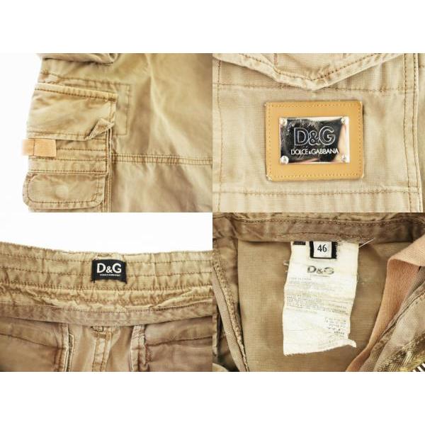 【中古】ディー&ジー ドルガバ ドルチェ&ガッバーナ D&G 00s マルチポケット カーゴ パンツ ☆AA★●250516 ディー&ジー ドルガバ ドルチェ&ガッバーナ D&G 00s Multi Pocket