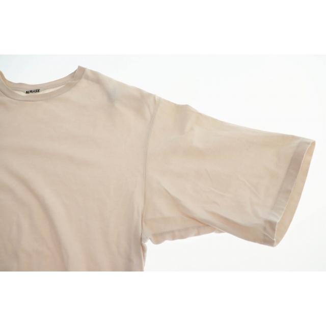 オーラリー AURALEE SEAMLESS CREW NECK HALF SLEEVE TEE シームレス