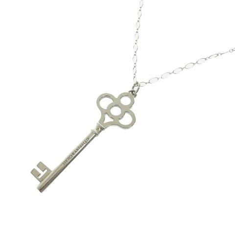 TIFFANY ティファニー ティファニーキーネックレス シルバー クラウン ティファニー TIFFANY & CO. クラウン キー ネックレス