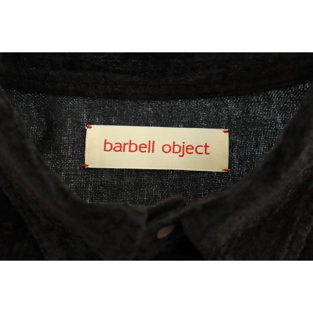 barbell object バーベルオブジェクト 24SS velveteen po ベルベット
