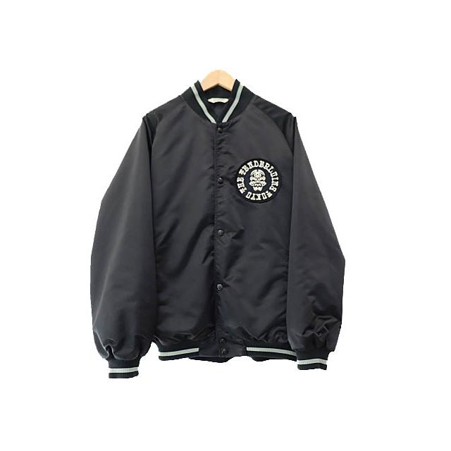TENDERLOINテンダーロイン ナイロン リブ ジャケット スタジャン TENDERLOINテンダーロイン ナイロン リブ ジャケット スタジャン