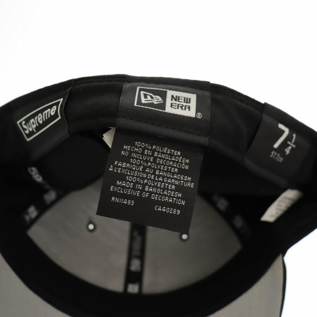 シュプリーム　Gold Cross S Logo New era　7 1/2 黒 s-l400.jpg