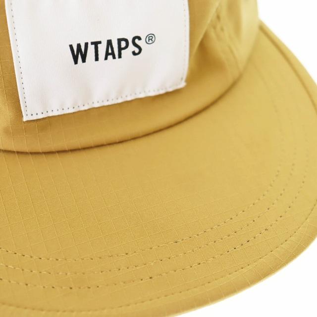 ダブルタップス WTAPS CAP ロゴ キャップ 帽子 221HCDT-HT04 ベージュ