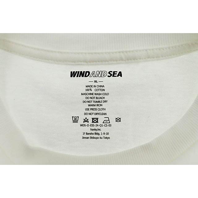 ウィンダンシー WIND AND SEA PLAIN S/S TEE ロゴ プリント