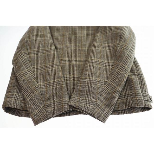 オーラリー AURALEE 17AW DOUBLE FACE CHECK ZIP BLOUSON ダブル
