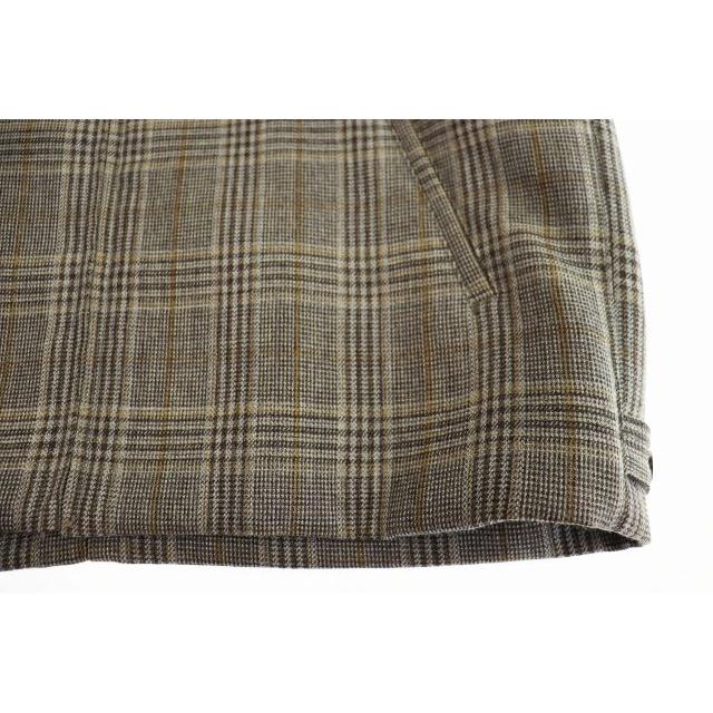 オーラリー AURALEE 17AW DOUBLE FACE CHECK ZIP BLOUSON ダブル