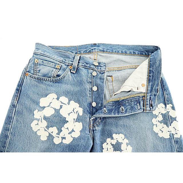 DENIM TEARS デニムティアーズ ×LEVI'S リーバイス 501 COTTON WREATH