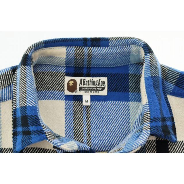 A Bathing Ape チェック柄ネルシャツ M A Bathing Ape Check Shirt