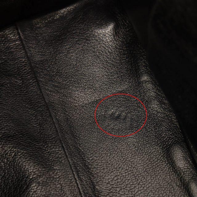 miu miu（ミュウミュウ） バイカー デニム ハンドバッグ インディゴ