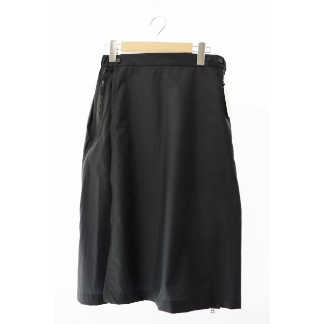 ROTOL ロトル 25SS SUPER LIGHT VENTILATION WRAP SKIRT BLACK