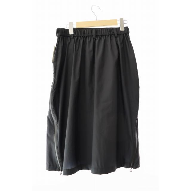 ROTOL ロトル 25SS SUPER LIGHT VENTILATION WRAP SKIRT BLACK ベンチ