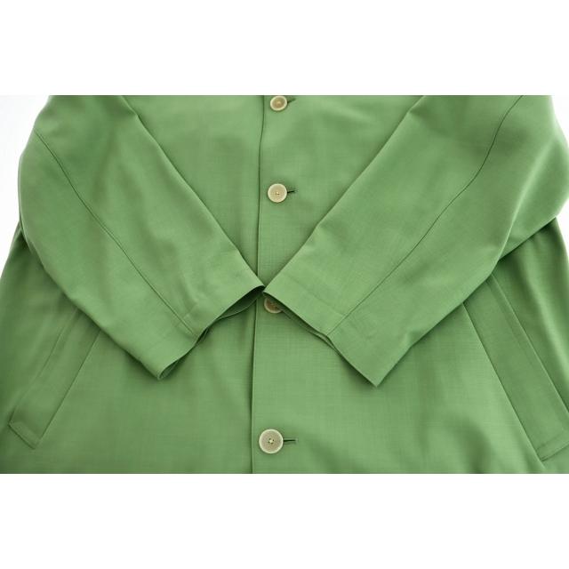 オーラリー AURALEE 24SS HARD TWIST WOOL TWILL SOUTIEN COAT ツイル