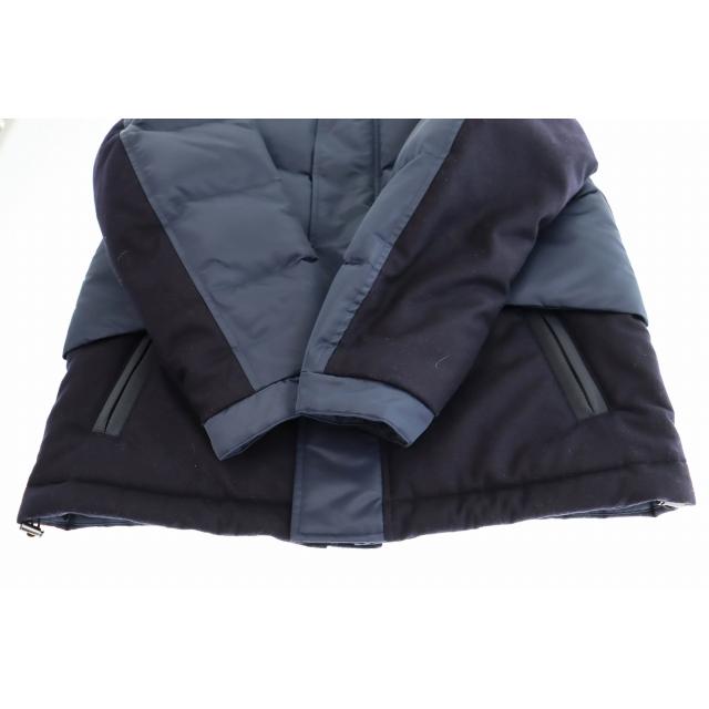 【美品】ユニクロ＋J ジルサンダーコラボダウンジャケット L　ネイビー 新品]UNIQLO ＋J ジルサンダーコラボダウンジャケット ネイビー L