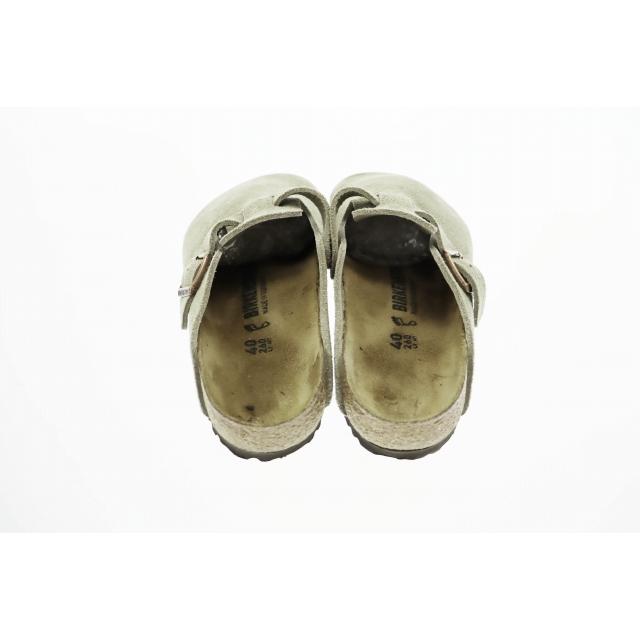 【中古品】BIRKENSTOCK Boston BS Taupe BIRKENSTOCK BOSTON SUEDE ( NARROW FIT ) TAUPE