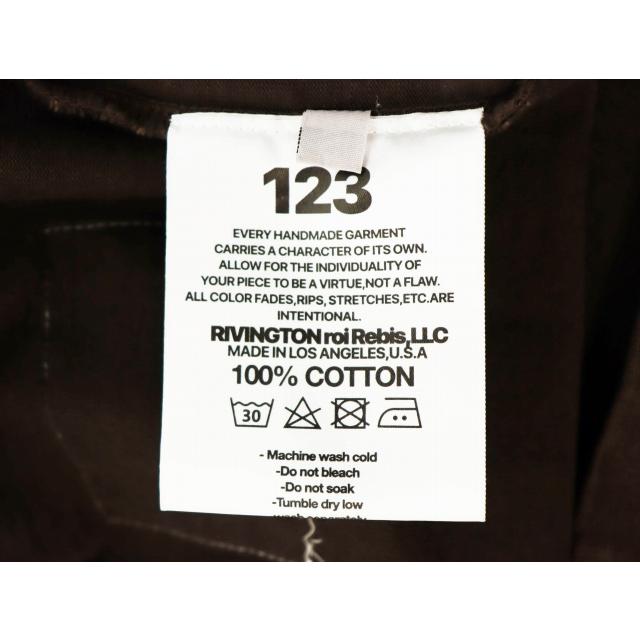 【中古】RRR123 トリプルアール cherry fukuoka RIVINGTON roi Rebis SPIRITOS SANTO L/S TEE 長袖 Tシャツ 250609 RRR123 トリプルアール cherry fukuoka限定 RIVINGTON roi Rebis