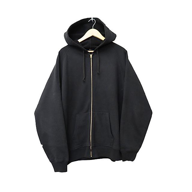 COMOLIコットン裏毛 ジップパーカ A03-05001 COMOLI(コモリ) コットン裏毛ジップパーカーA03-05001 A03-05001