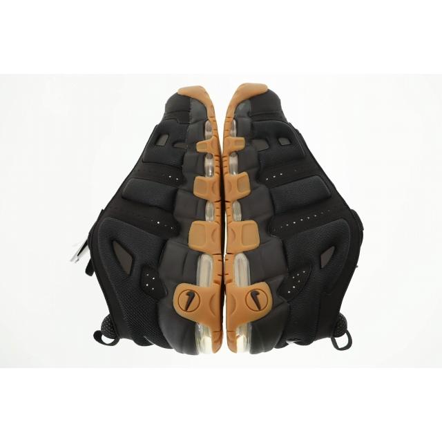 NIKE（ナイキ） NIKE Air More Uptempo Low Black Gum Medium Brown 