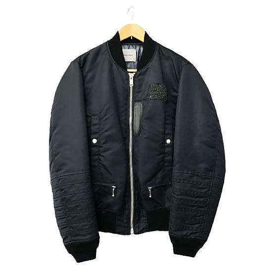 アンダーカバーイズム UNDERCOVERISM 13AW MA-1 ニット切替 中綿