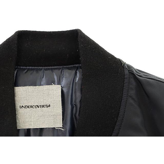 アンダーカバーイズム UNDERCOVERISM 13AW MA-1 ニット切替 中綿
