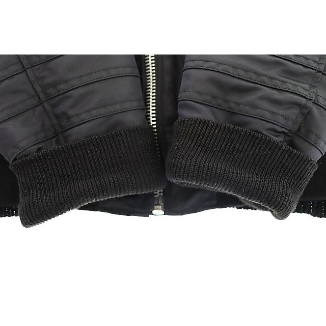 アンダーカバーイズム UNDERCOVERISM 13AW MA-1 ニット切替 中綿